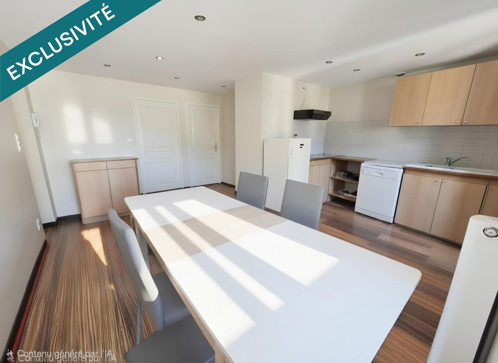 T3 de 48 m² entièrement rénové en plein coeur de plombières les bains