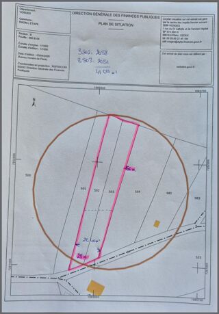  Terrain � vendre 4109 m�
