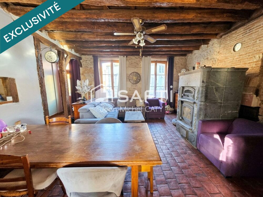 Vente Maison ST ANDELAIN, vente aux enchère d'une maison en peirre de 110 m² Saint-andelain