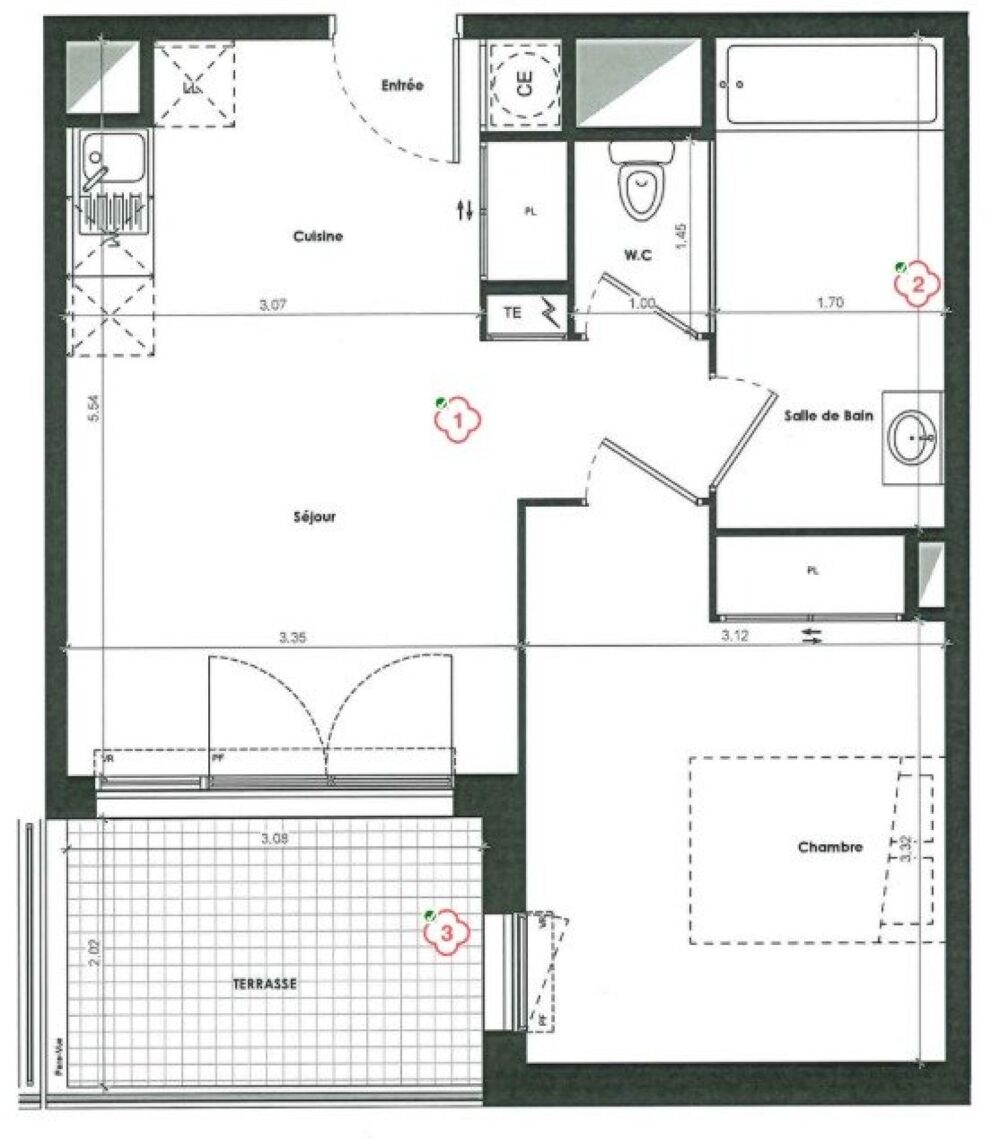 Appartement 2 pièces 41 m² · à Cavaillon · 41 m² · 189 000 €
