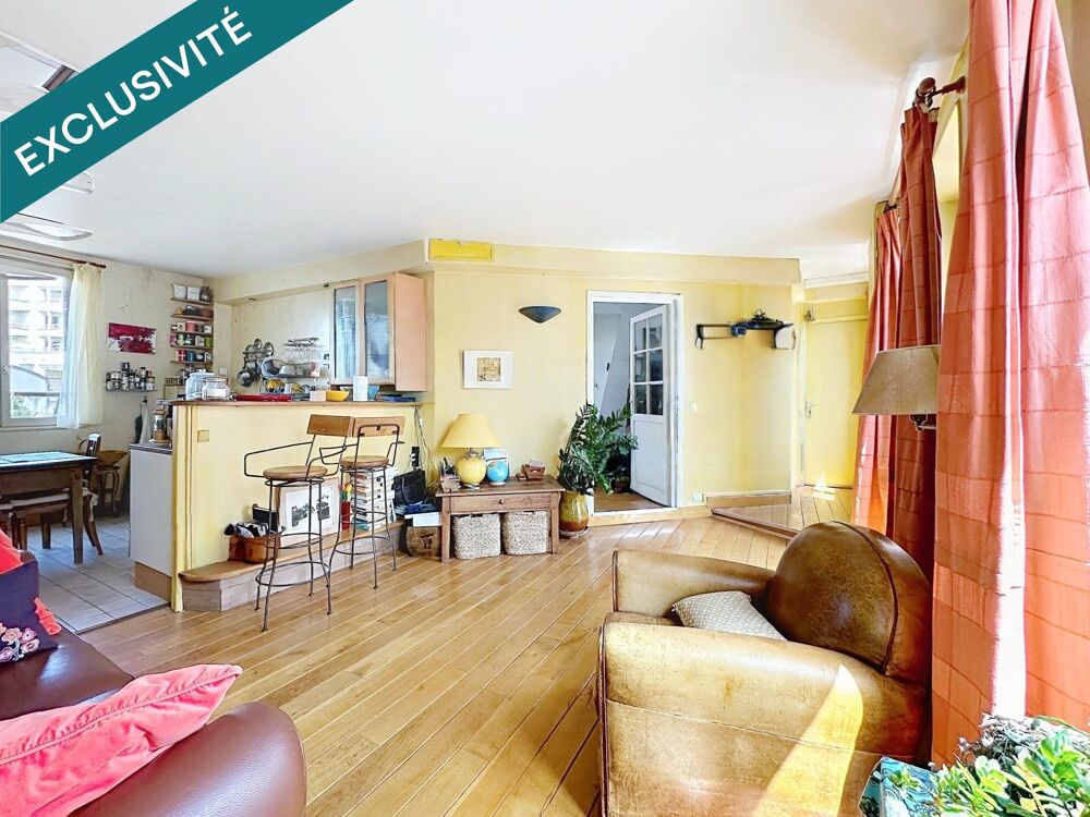 Vente Appartement Duplex 4 pièces - 80m² - Belleville - Paris 19 Paris 19