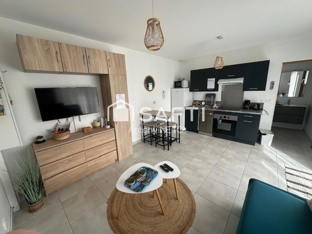 A vendre, superbe studio avec terrasse XXL, le confort absolu.