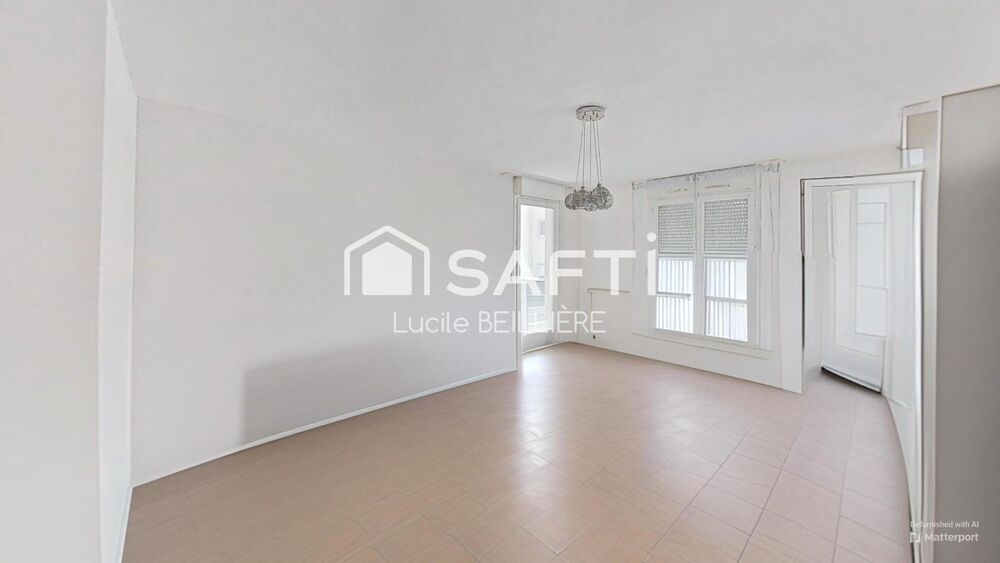 A Noisy- le Grand 93160 CHARMANT APPARTEMENT LUMINEUX T4, 74 m², 3 chambres avec un emplacement de parking privé