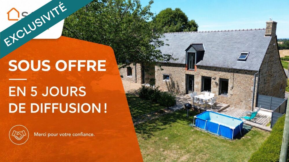 Exclusivité  Maison de caractère en pierre au coeur de la campagne