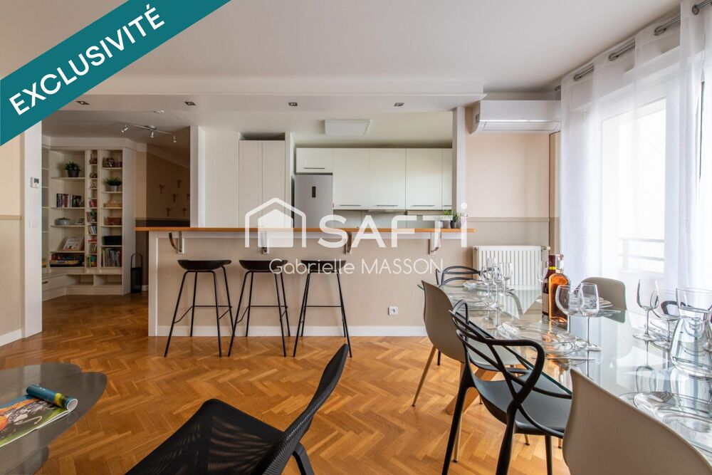 Bel appartement 5P avec balcon cave et parking