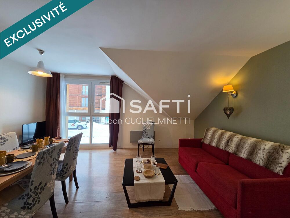 À vendre  Appartement T2 meublé à La Féclaz (Massif des Bauges, Savoie)