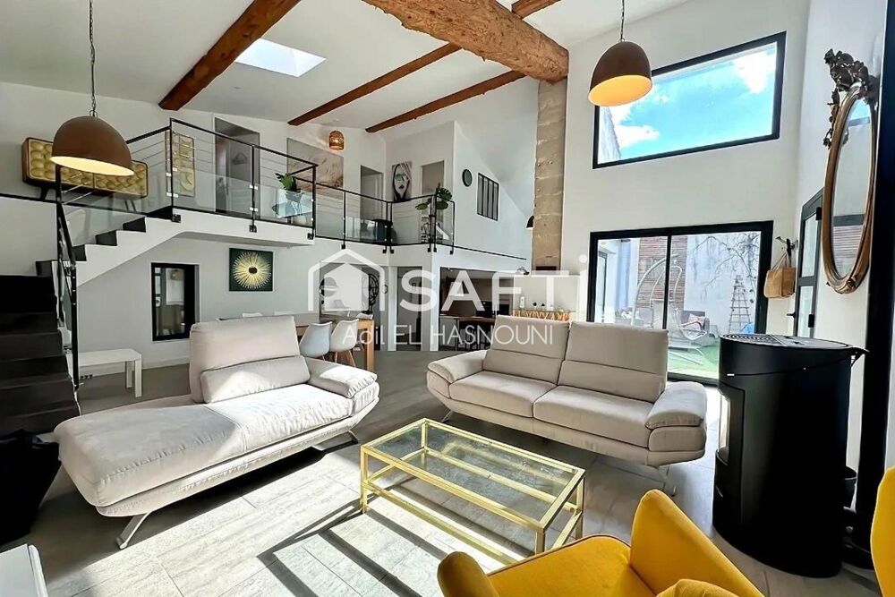Maison de caractère 172 m² Réinventée en loft dexception à Saint-Jean-de-Védas