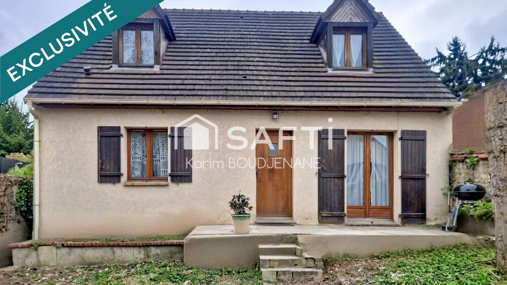 Vente Maison Individuelle, 4 chambres, 400 m2 de terrain, dependance... Asnieres-sur-oise