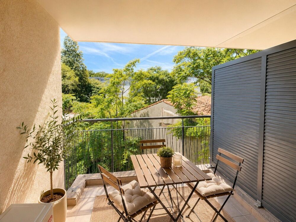 Vente Appartement T2 lumineux avec terrasse et parking sécurisé Montpellier