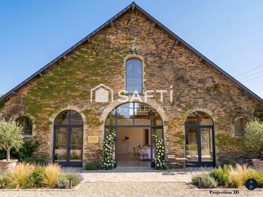 Domaine équestre 10 ha avec étang et 3 maisons