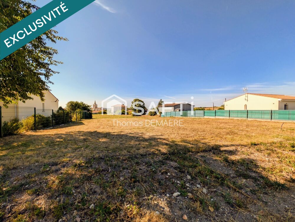 Vente Terrain Terrain constructible de 900 m² – Une opportunité à ne pas manquer ! Tugeras-saint-maurice