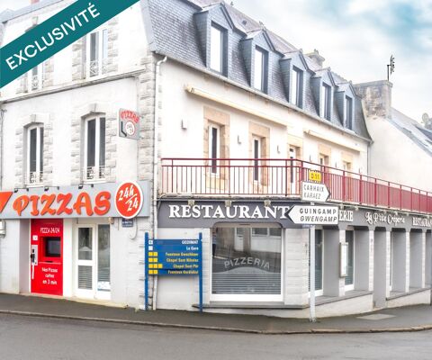 Vente de murs commerciaux, fonds de commerce et habitation 298000 22160 Callac
