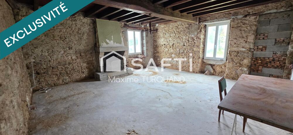 Maison 131 m² + Grange Vendéenne 400m², 4200m² de terrain.