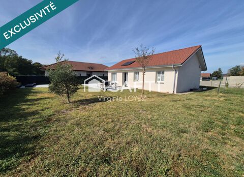   LA BALME-LES-GROTTES (38390) – Maison plain-pied récente avec belles terrasses Maison - 4 pièce(s) - 86 m²