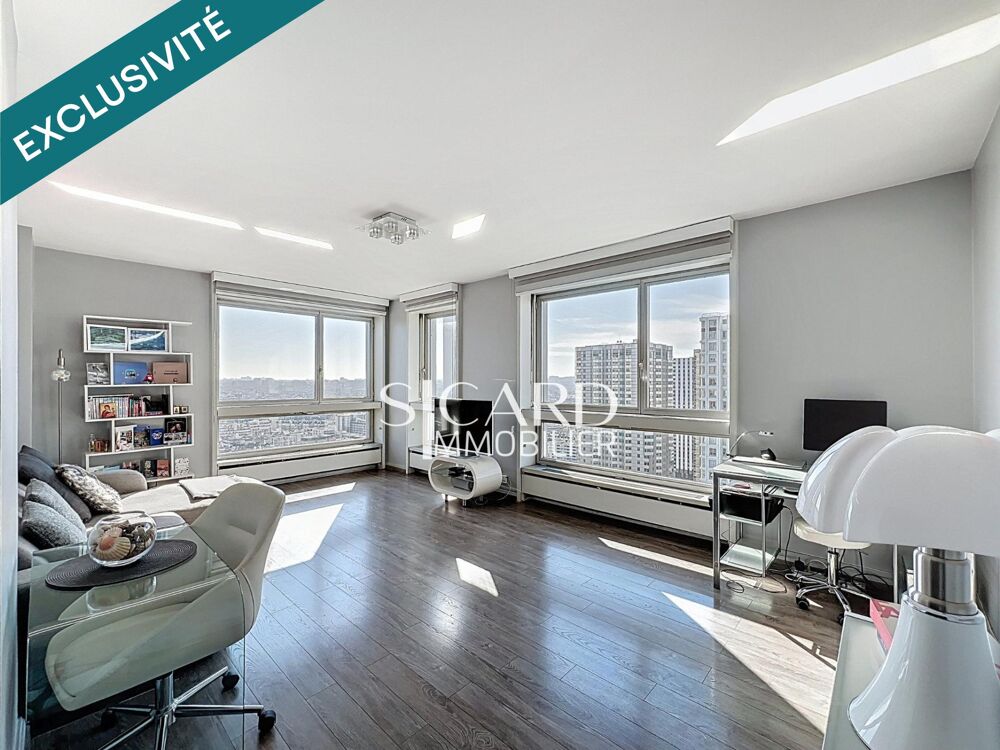 Vente Appartement 3 pièces - 27e étage - vue Seine - Tour de Seine Paris 15