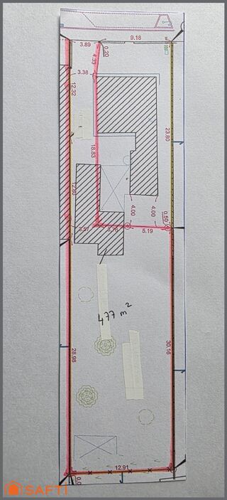  Terrain � vendre 477 m�