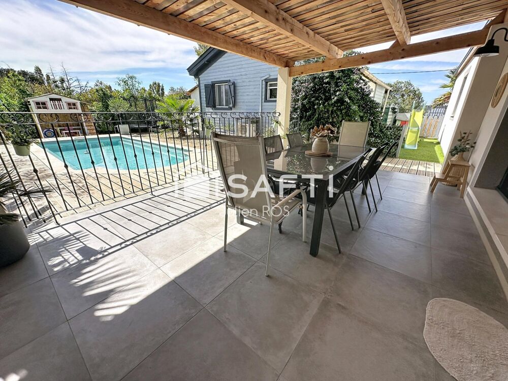 VILLA RÉCENTE AVEC CHALET INDÉPENDANT, PISCINE ET GRAND PARKING