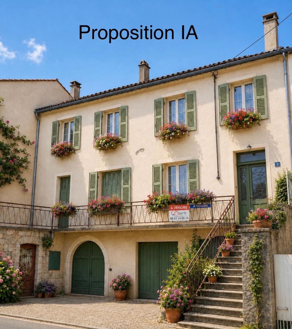 Grande maison à rénover - Possibilité de créer deux appartements