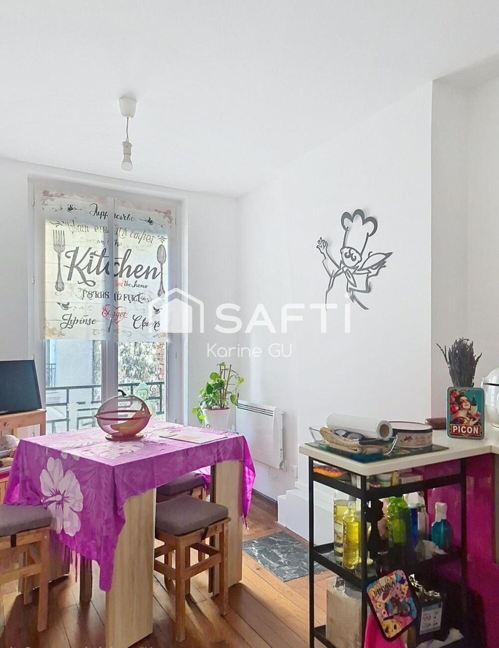 Vente Appartement appartement traversant sur cour 3e etage Paris 13