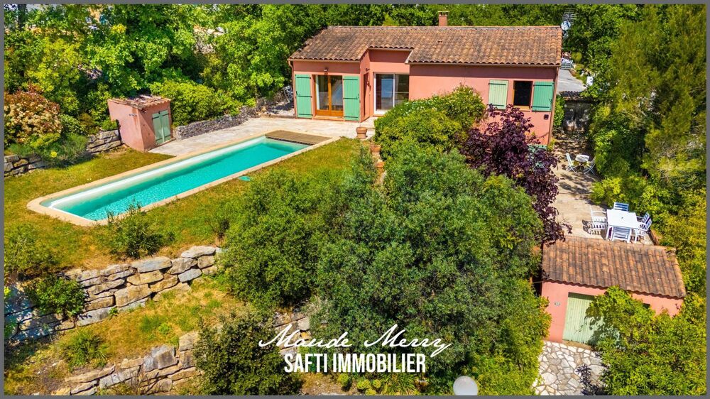 Dans petit lotissement - calme et bout d'impasse - villa 110 m2 - piscine - garage - parcelle 613 m2 - tout à l'égout - école et