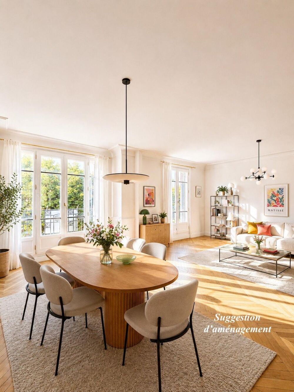 Vente Appartement Appartement Belle Époque de 106m² avec vue dégagée Le raincy