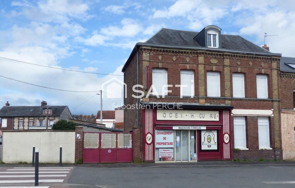 A louer maison 153m² avec local commercial 36m²