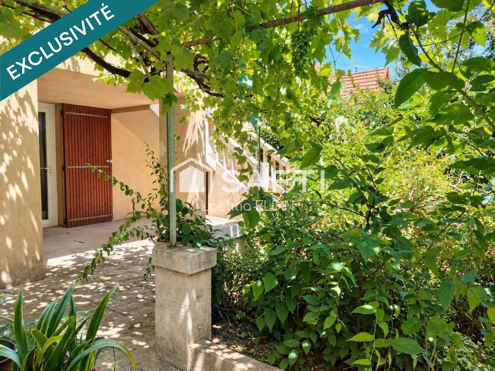 Saint-Ruf : Maison spacieuse, jardin, garage, cour