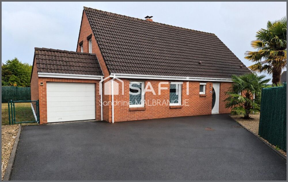 Vente Maison Maison individuelle 140 m2,3 chambres, véranda, garage et jardin clos Lievin