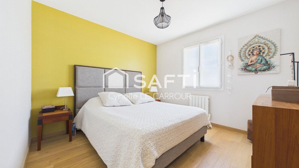 Maison familiale de plain-pied, 4 chambres, véranda et spa