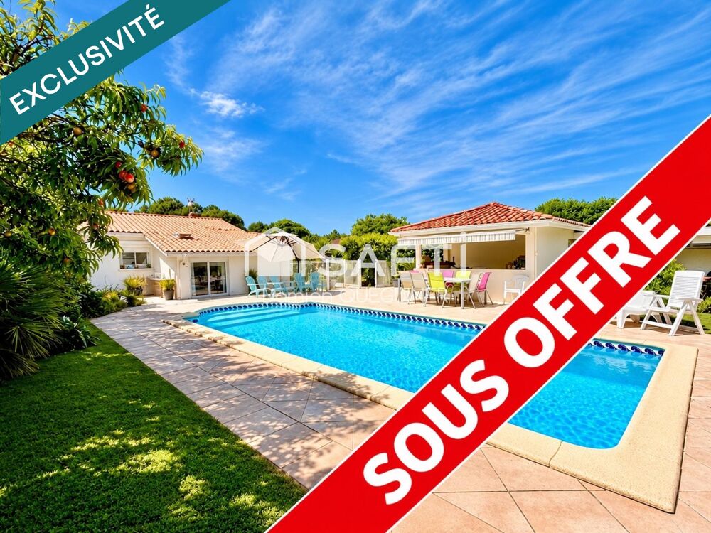 Vente Maison Maison 4 chambres , piscine , beau jardin , garage Le teich