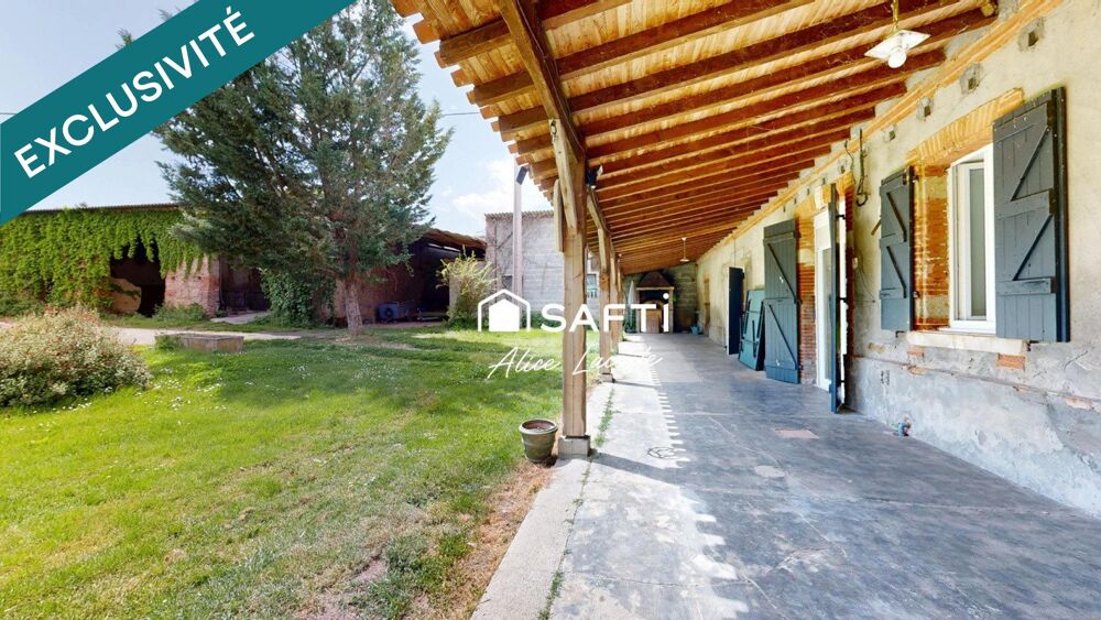 Vente Maison Ancienne ferme avec dépendances sur 1,5 ha Carbonne