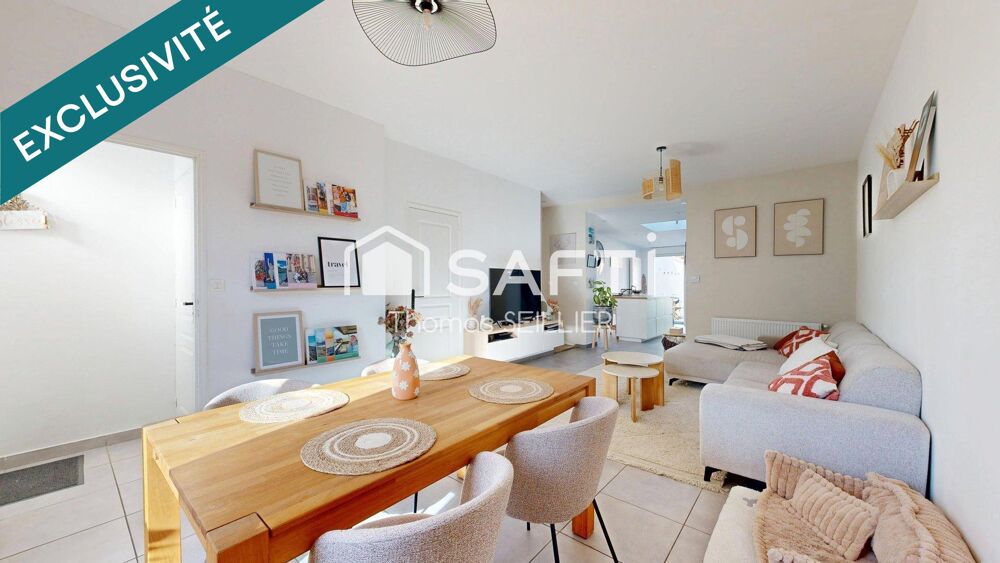 Vente Maison WATTRELOS – TOUQUET SAINT-GÉRARD | MAISON 3 CHAMBRES | ENTIÈREMENT RÉNOVÉE | JARDIN Wattrelos