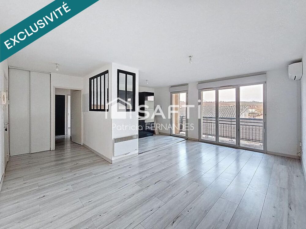 BESSIERES - Centre-ville Appartement T3 avec balcon et parking