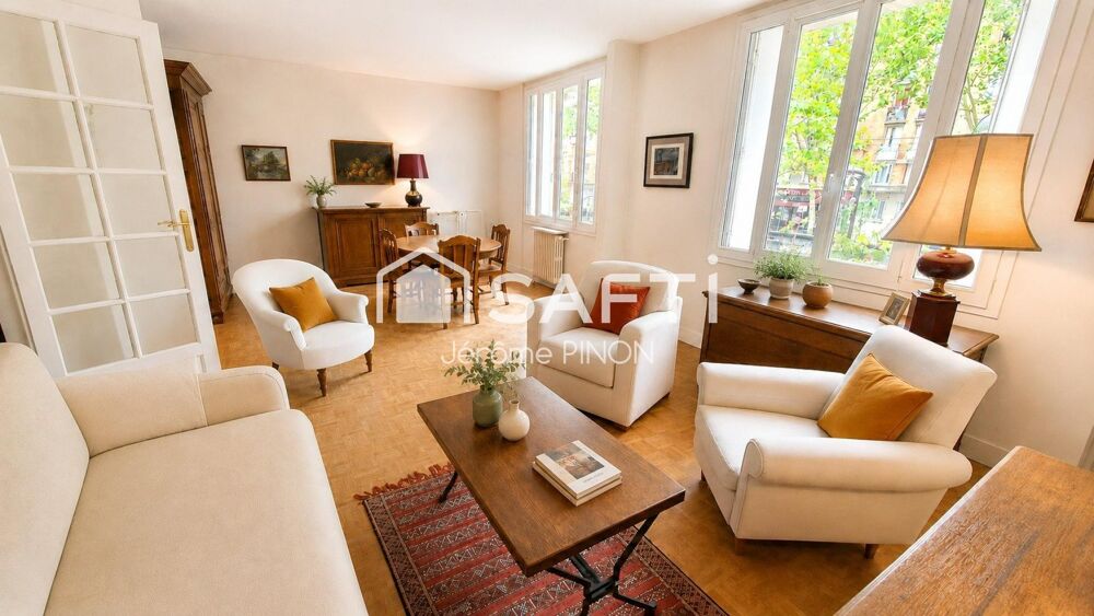 Vente Appartement Appartement familial, traversant et lumineux Paris 14
