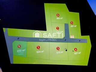  Terrain  vendre 357 m