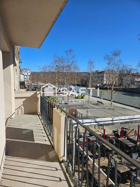 Appartement &agrave; r&eacute;nover avec balcon vue sur le Quai de Londres ! 98000 55100 Verdun
