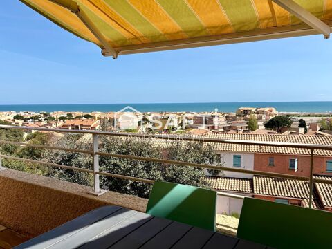   Appartement VUE MER  - 2 chambres avec terrasse,  jardinet et stationnement priv�. Appartement - 3 pi�ce(s) - 50 m�