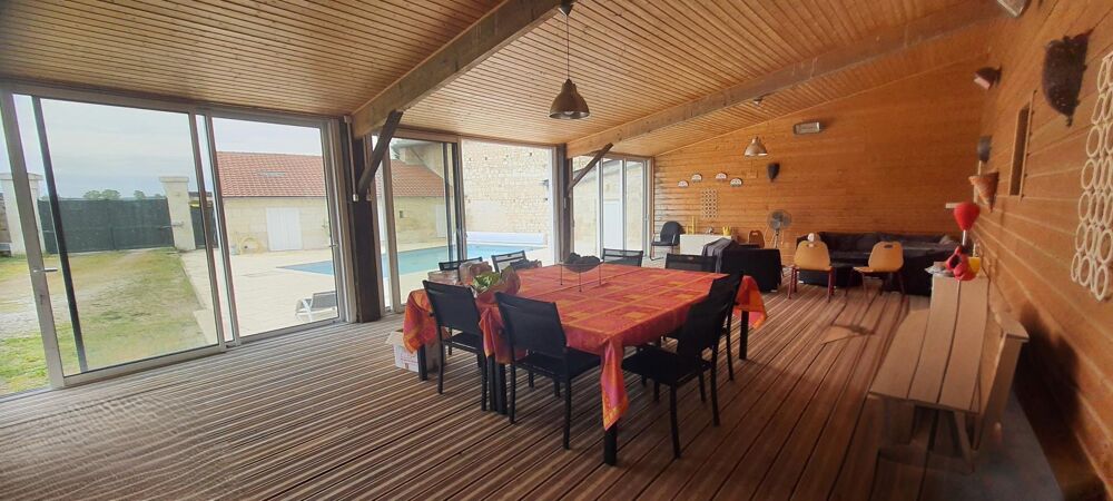 Vente Maison Maison de caractère + grange +piscine+ préau de 66m2 chauffé Antran