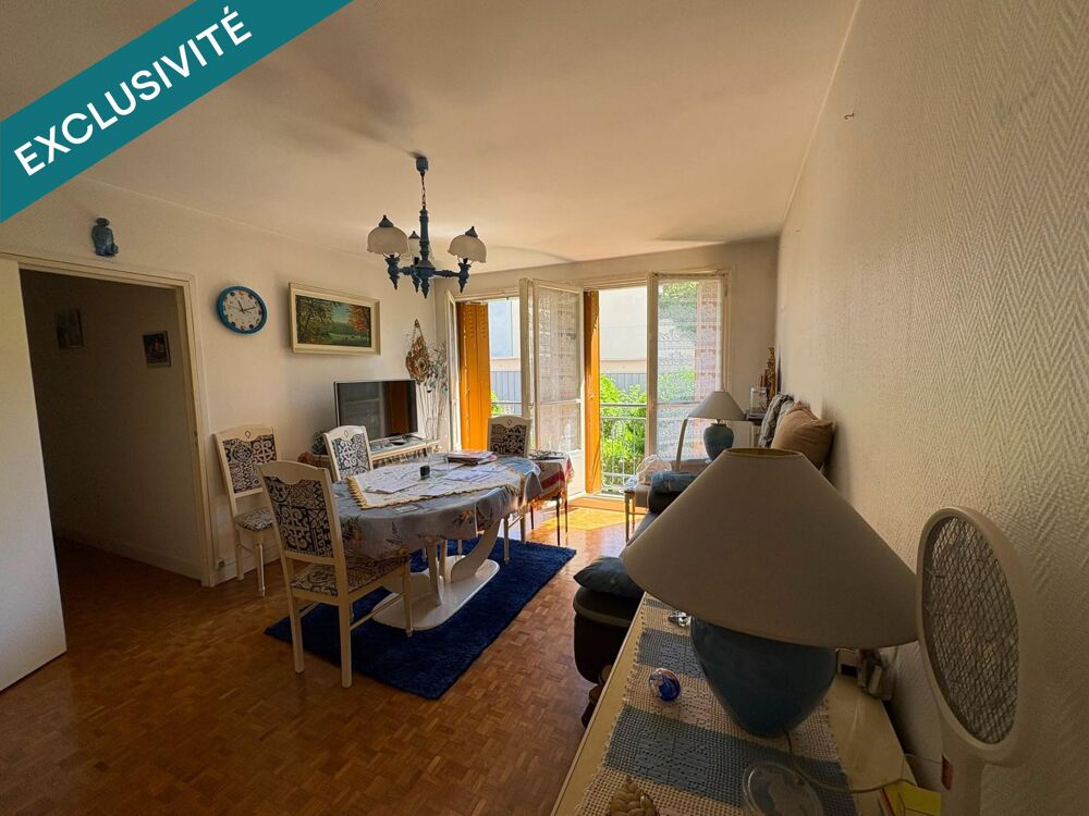 Appartement T3 + 2 CAVES + BOX FERME