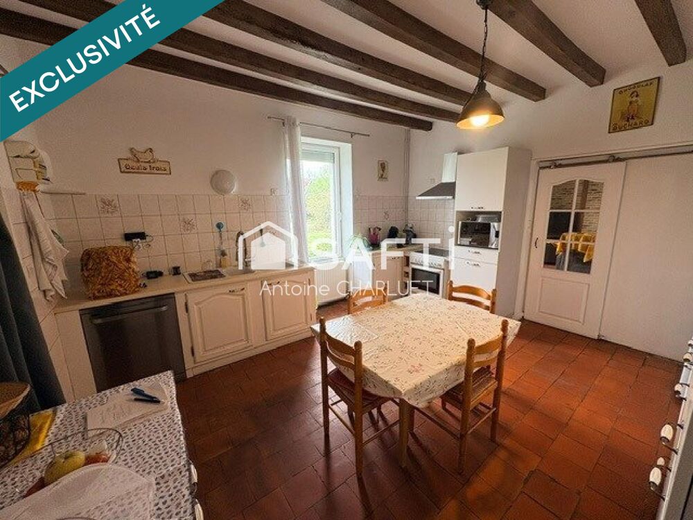Vente Maison Ancienne ferme de 130m² avec terrain arboré de 9 330 m², nombreuses dépendances et potentiel touristique Chatillon-sur-indre