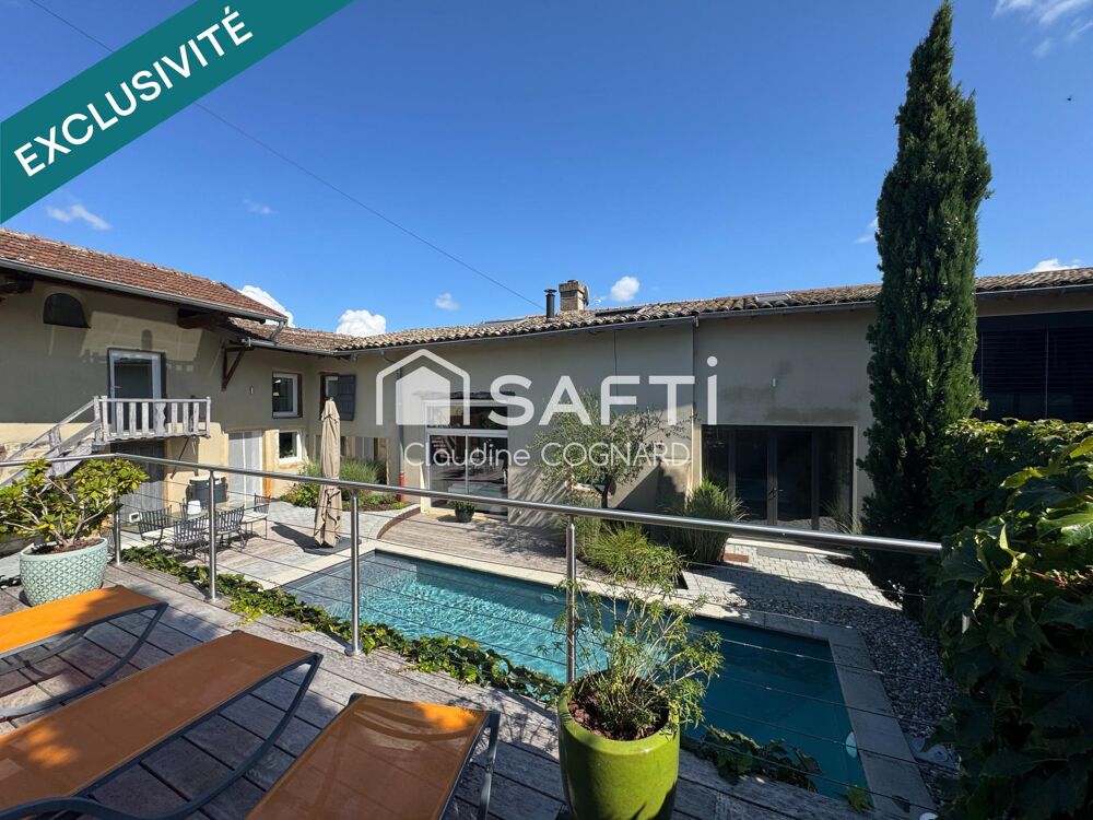 Maison de caractère  4 chambres  Piscine 