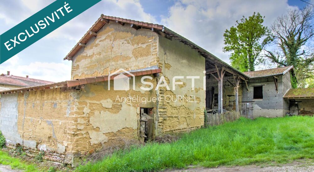 Bâtiment agricole de 160 m² au sol sur 916 m² de terrain
