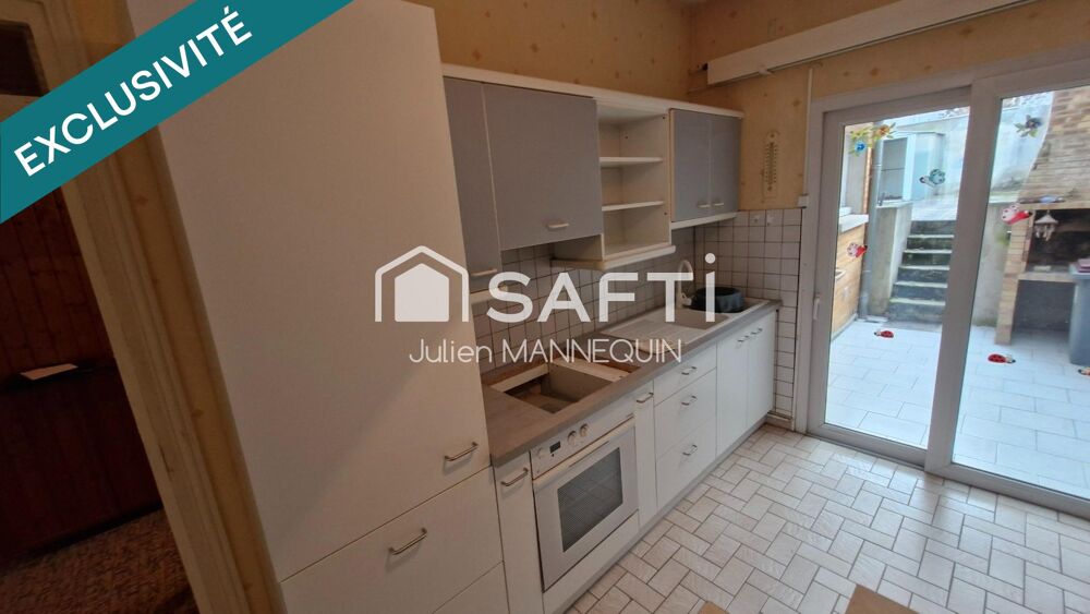 Vente Maison Maison semi mitoyenne 3 chambres, cours  terrasse Saint-quentin