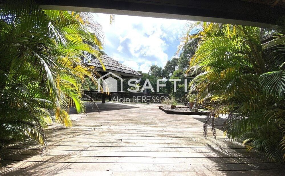 Vente Maison CHAMPS VIRGILE - Propriété de charme 230m2 / 1 hectare plat & jolie crique Montsinery-tonnegrande