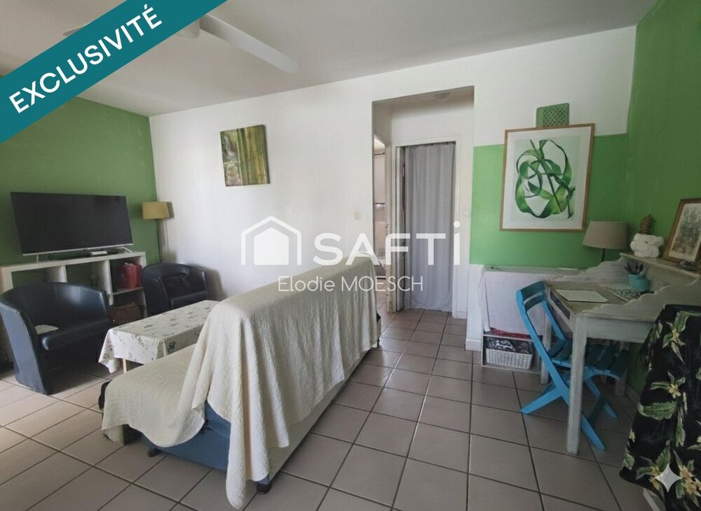 Vente Appartement Appartement à l'Anse Mitan avec vue mer, à deux minutes à pieds de la mer ! Les trois-ilets