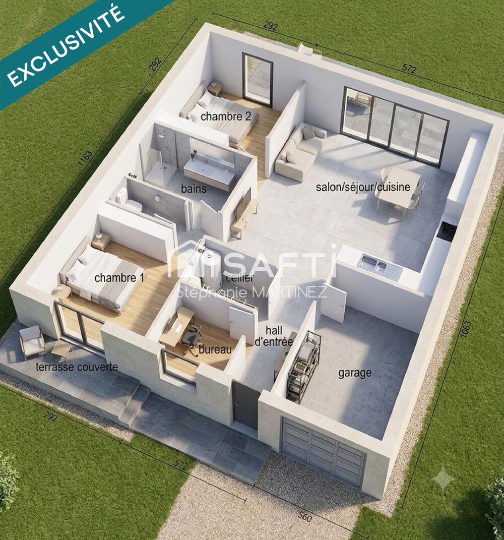 Vente Maison Maison neuve plain-pied avec prestations modernes Elne