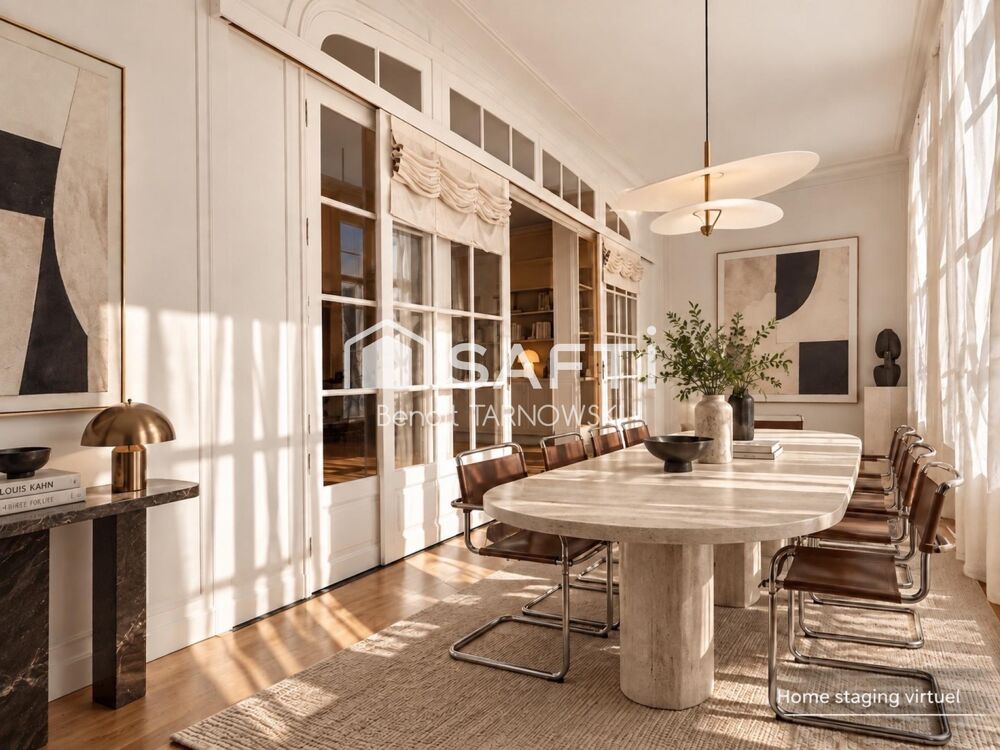 Vente Appartement PARIS XVIe  – APPARTEMENT DE 113 m² – 2 PARKINGS Paris 16e arrondissement
