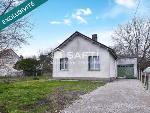   Maison de plain-pied au calme avec jardin et garage Maison - 3 pi�ce(s) - 54 m�