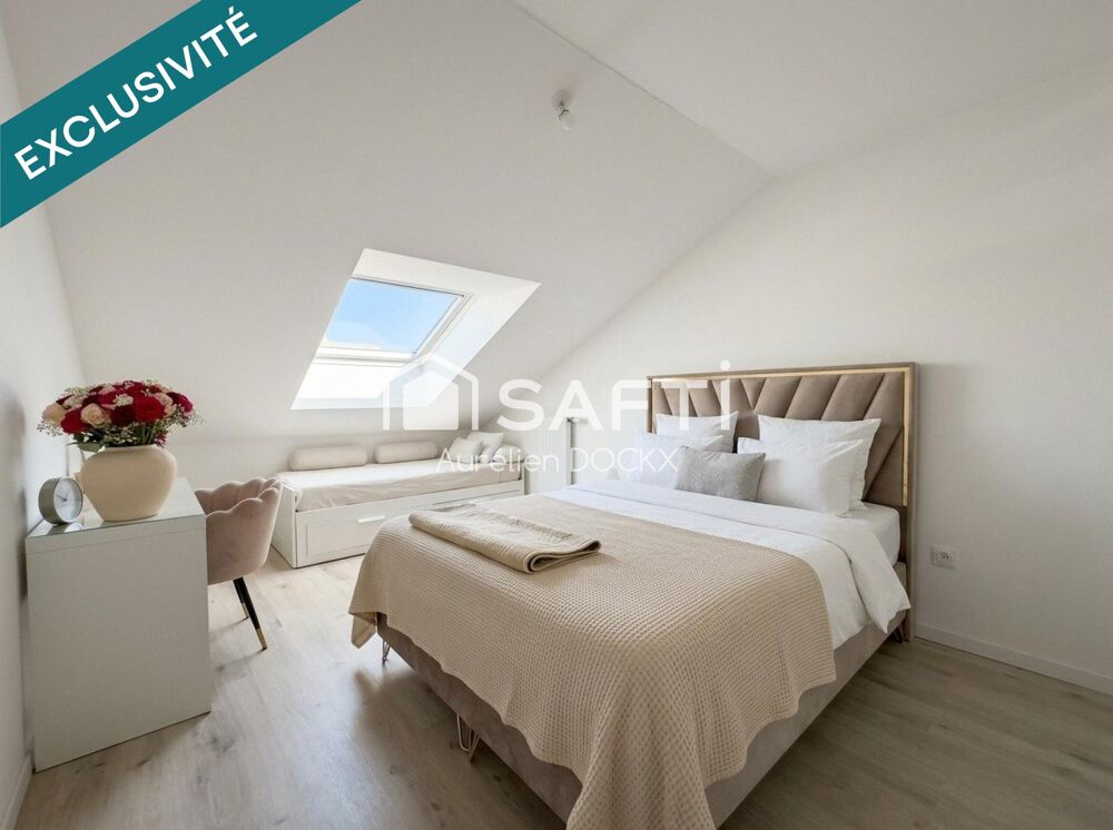 Vente Appartement T2 de 2022, 63 m² au sol, dernier étage, proche commodités. Vaujours