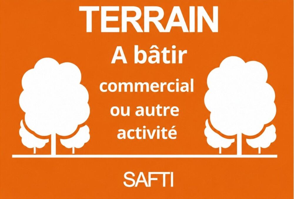 Vente Terrain Terrain constructible à vocation commerciale ou autre activité La ville-aux-dames